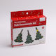 Diy Series Nonwoven Fabrics Set 3 Pieces Christmas Tree