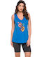 Clio Lingerie Summer Women's Cotton Pyjama Set Blue