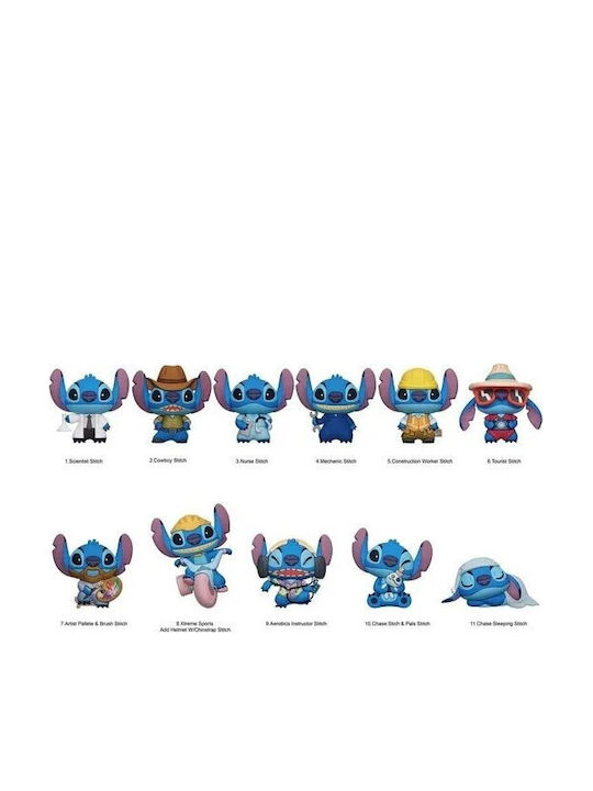 Lilo & Stitch 3d Pvc Bag Clips Series 6 Τυχαία Επιλογή