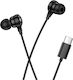 Hoco M116 Benevolent In-ear Handsfree Ακουστικά...
