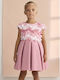 Rochie Fetiță Floral Roz