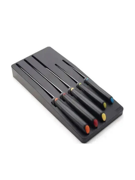 Joseph Joseph Elevate Knife Set with Stainless Steel Base 6 Pieces
