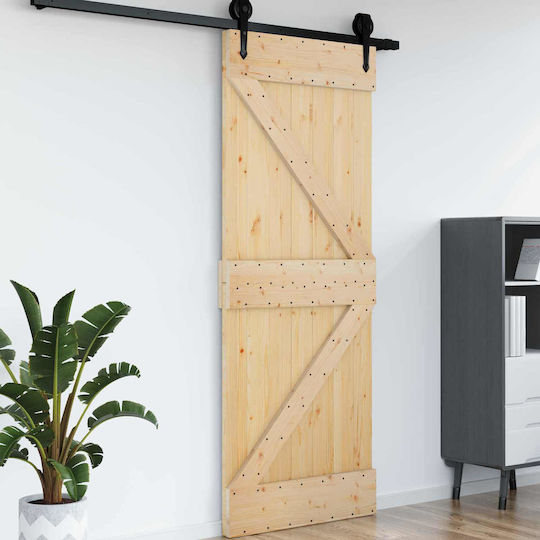 Vidaxl Πόρτα Narvik Φυσικό 70 X 210 Cm Συμπαγές Ξύλο Πεύκου Vidaxl Πόρτα Narvik Φυσικό 70 X 210 Cm Συμπαγές Ξύλο Πεύκου