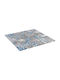 Vidaxl Mosaic Tile 11 Pieces Grey Blue 50 x 50 cm Glass