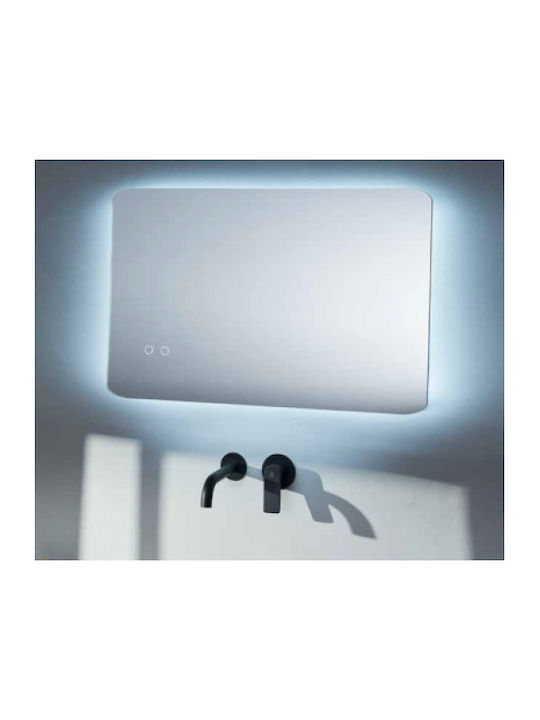 Tema Oglindă de Baie cu Lumini LED 60x100cm