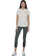 Leggings Pentru Instruire Colanti Cropped Verde