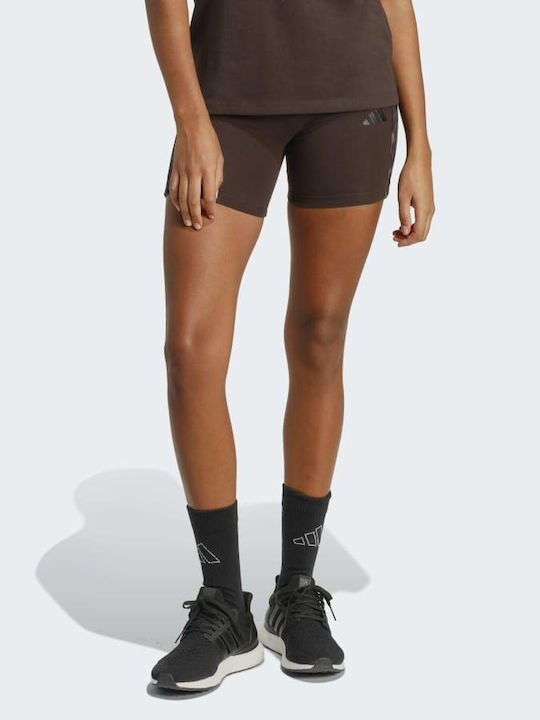 Essentials Damen Leggings Shorts Braune