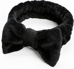 Spa Banner Haar Stirnbänder In Weichem Schwarz United Fur Fleece