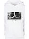 Ladies Women's Sweatshirt with Hood White