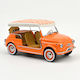 1/18 Fiat 500 Jolly 1965 Orange Sealed Body