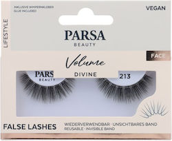Parsa Beauty False Lashes Τεχνητές Βλεφαρίδες Volume Divine 1 Ζευγάρι & Κόλλα No 213 Parsa Beauty False Lashes Τεχνητές Βλεφαρίδες Volume Divine 1 Ζευγάρι & Κόλλα No 213