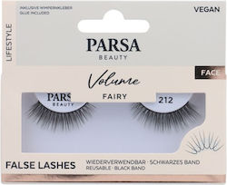Parsa Beauty Künstliche Wimpern Volume Fairy 1 Paar & Kleber Nr. 212 Parsa Beauty Künstliche Wimpern Volume Fairy 1 Paar & Kleber Nr. 212