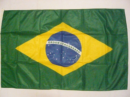 Brazil Flag Polyester 75x50cm