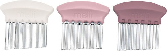 Set 3 Cuțite Reparații Melii Roz Ivoire Mura