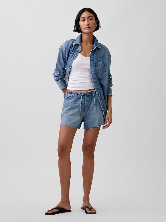Women's Jean Shorts Medium Indigo