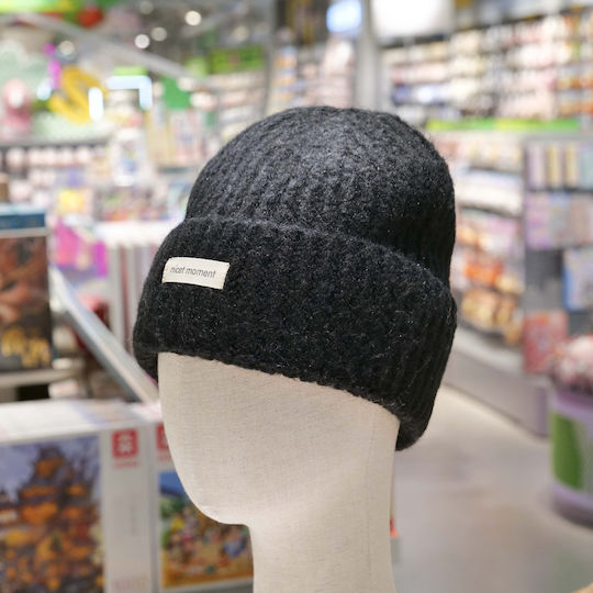 Unisex Beanie Knitted Hat in Black Color