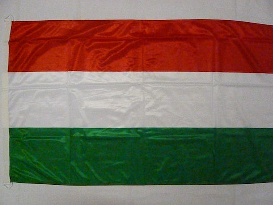 Ungarische Polyester Flagge 75x50cm