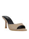 Mules With High Heel In Brown Colour