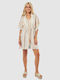 Verde Women's Mini Beach Caftan Orange