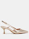 Goldene Pumps