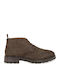 Suede Brown Men's Boots