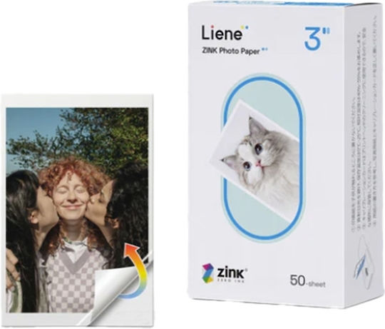 Fotopapier Perle für Zink Drucker 50 Blätter