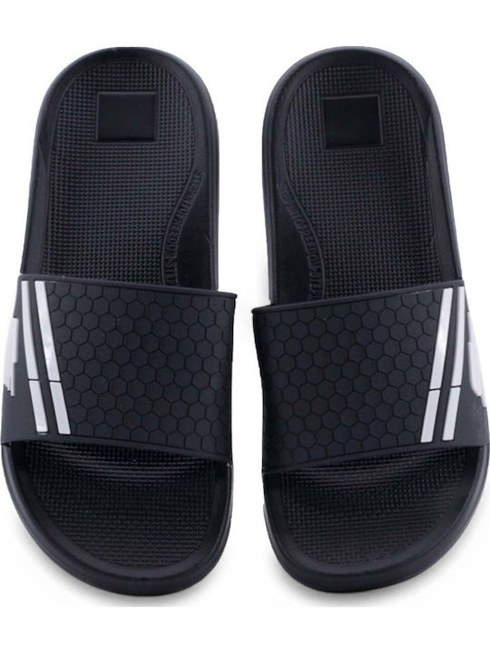 Men's Black Slides