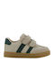 Kids Anatomic Sneakers With Hoop & Loop Closure Beige
