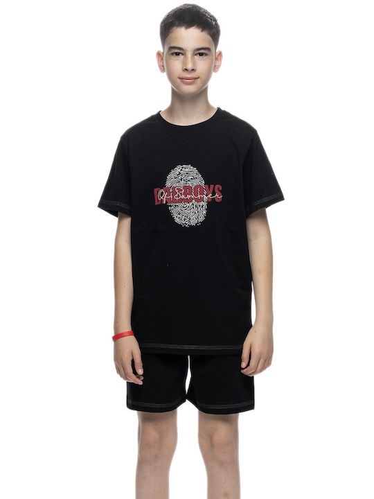 Galaxy Kids Nightwear Summer Black