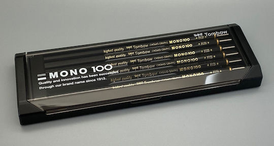 Tombow Wooden Pencils Mono 100 Highest Quality 12pcs 4901991000092 Nibs 7h