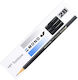 Tombow Комплект 12 Броя Дървени Моливи Черни Mono-j 4901991000856 Връх 3h
