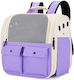 Madpet Backpack for Dog Cat Carrying Pink L39xW39xH25cm