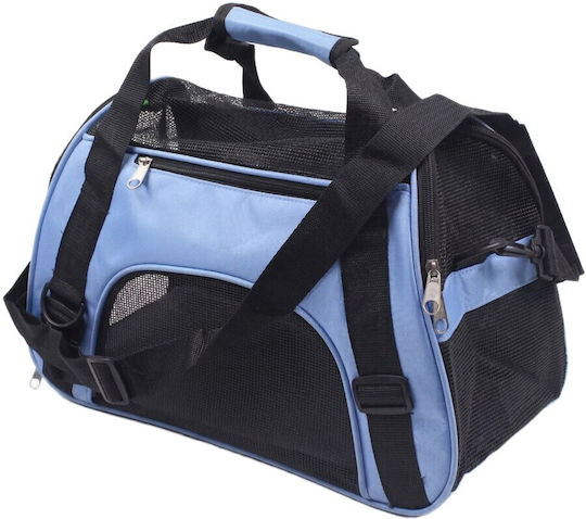 Madpet Handbag for Dog Cat Carrying Blue L50xW30xH26cm