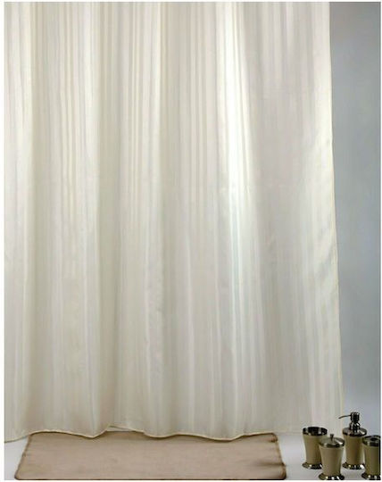 Import Hellas Rigone Cortină De Duș Țesătură 180x200cm Bej