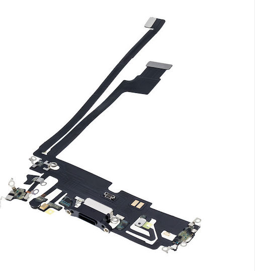 Handy Ersatzkabel Ladeanschluss Flexkabel iPhone 12 Pro Max Aftermarket Plus Graphit