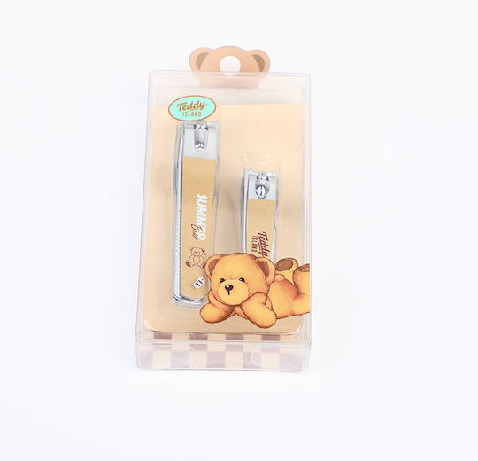 Großer und Kleiner Nagelknipser Teddy Island Reihe Einfach & Diagonal Oben