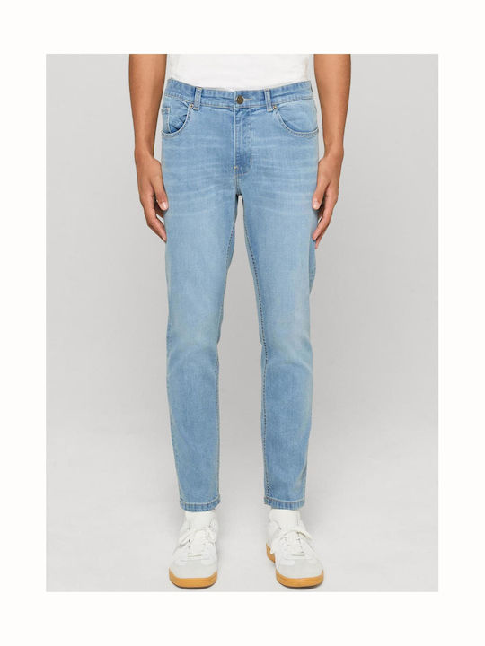 Men's Jeans Pants With Slim Fit New Light Blue Washed