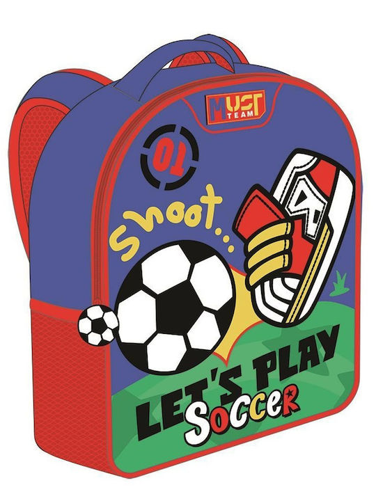 Must Team Schulranzen Rucksack Kindergarten Mehrfarbig 8lt 26 x 10 x 32cm