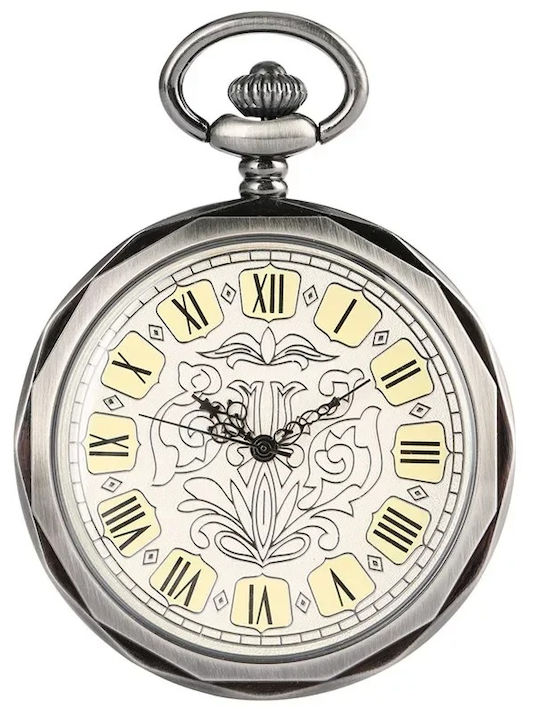 Gorben Ceas Bărbătesc 48mm de Buzunar cu Baterie Auriu
