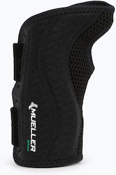 Mueller Fitted Left Wrist Brace Black Size S-m