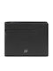 Leder Herrenbrieftasche mit RFID Schwarz