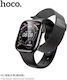 Hoco Y42 Smartwatch mit Herzfrequenzsensoren Schwarz