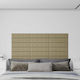 vidaXL vidaXL Bed Headboard with Leather Brown ...