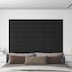 vidaXL Wall Headboard 12 Pieces Black 30x15cm A...