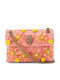 Kensington Straw Women's Shoulder Bag Orange