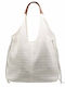 Damen Schultertasche Beiges Set