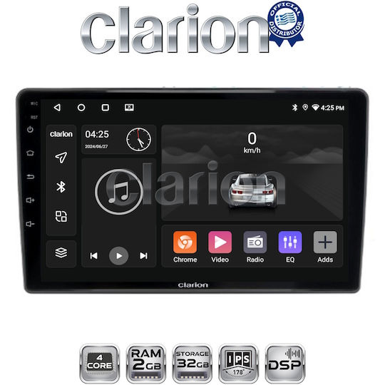 Clarion Автомобилни Аудио Системи за Nissan Primera 2002 2008 Bluetooth USB Вграден Wi-Fi GPS Apple CarPlay Android Auto