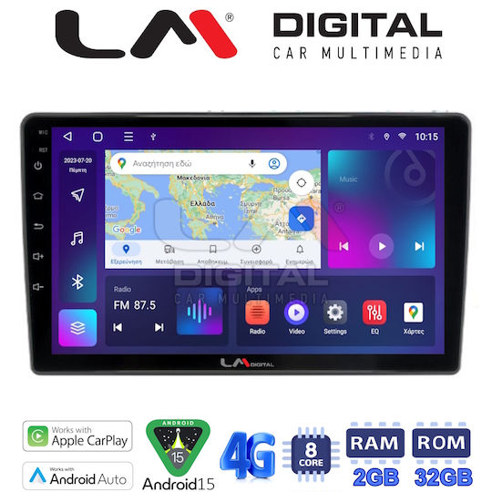 LM Digital Автомобилна Аудио Система За Nissan Primera 2002 2008 Bluetooth USB WiFi GPS Apple CarPlay Android Auto