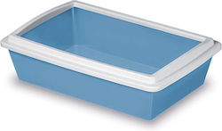 Stefanplast Tavă Pentru Toaletă Pisici 2 Lada Pentru Pisici Albastră