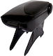 Auto Gs Universal Leatherette Car Armrest Console in Black Color